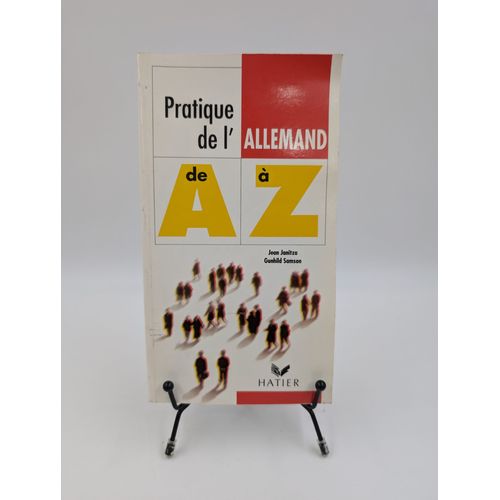 Livre Pratique De L'allemand De A À Z (Jean Janitza & Gunhild Samson) Hatier