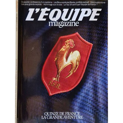 L'equipe Magazine N°1636 23 Novembre 013   Special Xv De France