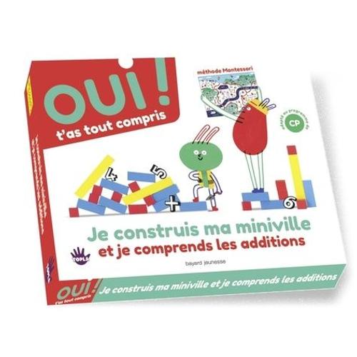 Je Construis Ma Miniville Et Je Comprends Les Additions - Avec Un Feutre