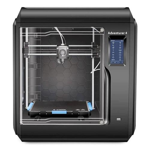 Flashforge Adventurer 4 imprimante 3D nivellement automatique buse détachable à haute température Volume d'impression 220*200*250mm vitesse d'impression 10-150mm/s