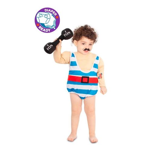 Déguisement D?Homme Musclé De Cirque Pour Bébé