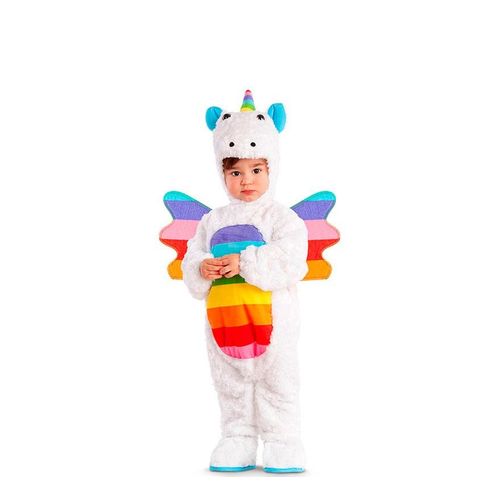 Costume Multicolore Licorne Avec Des Ailes Bébé