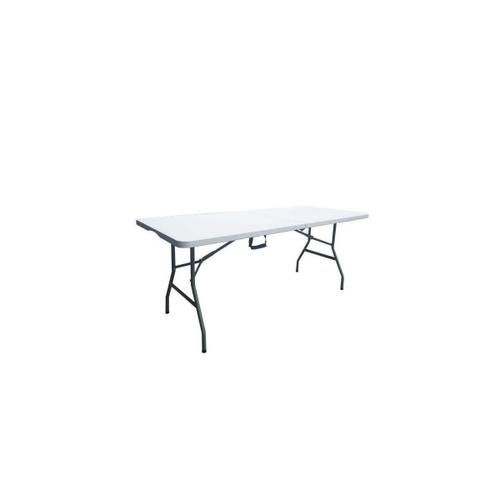 Table Pliante - 180 Cm - 8 Personnes - Plastique