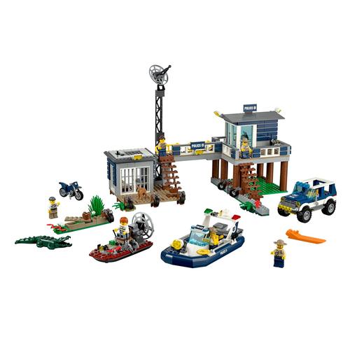 Lego City - Le Poste De Police Des Marais - 60069