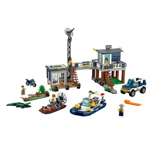 LEGO City - Le poste de police des marais - 60069