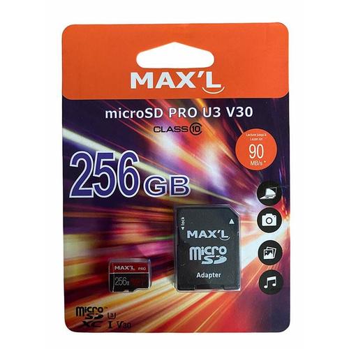 Carte Micro SD MAXELL 256Go UHS-I