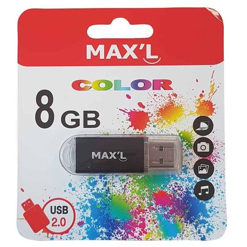 Clé USB MAXELL 8Go Usb2.0 Color