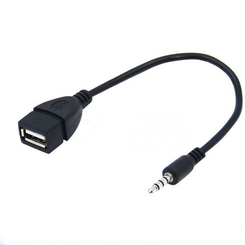 Adaptateur de voiture Otg câble Usb A, 1.8m 3.5mm, 2 pièces, convertisseur de Type 2.0 mâle à Usb 0.18 femelle, longueur de câble A, accessoires R3g3