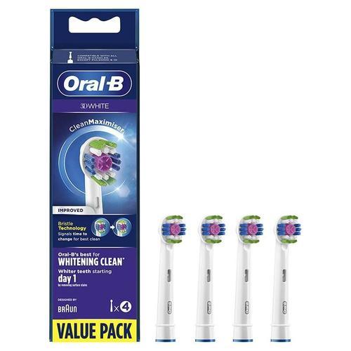 Brossettes Oral-B 3d White X4 Clean Max
