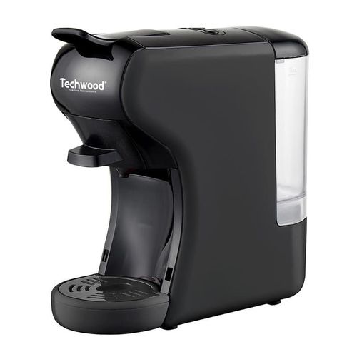 Expresso à dosettes TECHWOOD TCA-196N Multi'caps 2 en 1