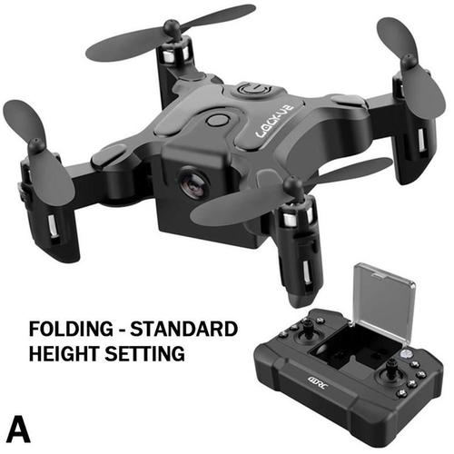 Mini Drone Avec Caméra Hd, Mode De Haute Tenue, Quadricoptère Rc Fpv, Hélicoptère Rtf, Wifi Pour Enfants, P7k9-Générique-Générique