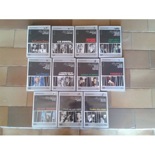 Lot De 11 Dvd Hitchcock Universal