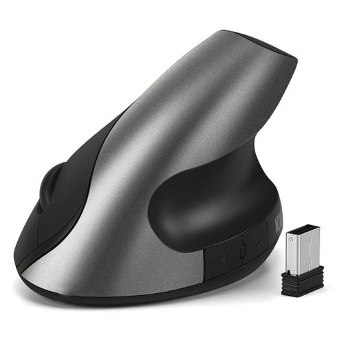 Souris sans fil verticale 2.4G, fabricants internationaux, point créatif, ergonomie photoélectrique, muette, livraison directe