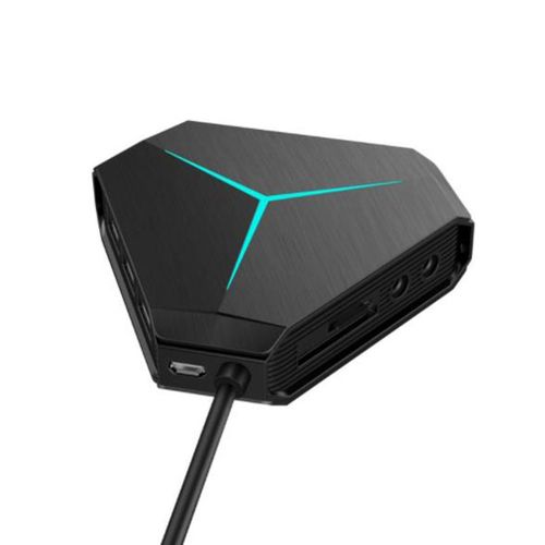 Multiprise à 6 ports USB 3.0 pour ordinateur et PC, hub USB avec lecteur de carte SD/TF et interface microphone haute vitesse, diviseur, accessoire informatique,