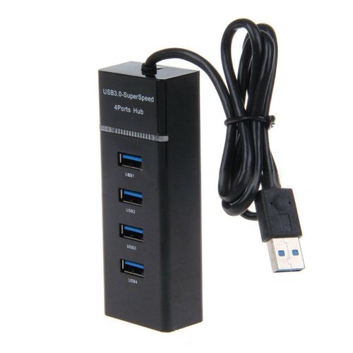 HUB pour USB 3.0 4 Ports Multi Splitter adaptateur USB câble d'extension pour ordinateur portable ordinateur de bureau accessoires PC HUB USB