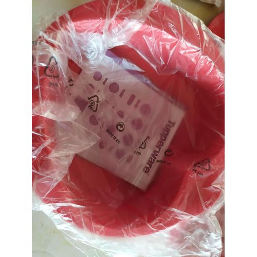 Moule Coeur Silicone Rouge Tupperware Neuf