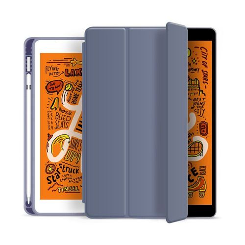 Étui En Silicone Souple Pour Ipad Mini 5 Mini 4, Support De Réveil Automatique/Veille Avec Porte-Crayon, 2019 7.9 A2124 A2125 A2126 A2133