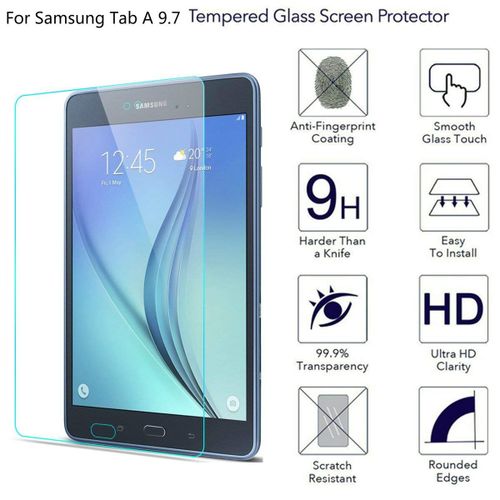 Coque Pour Samsung Galaxy Tab A 9.7 Sm-T550, T555, P550, P555, Transparente, Souple, Tpu, Pour Tablette, 9.7