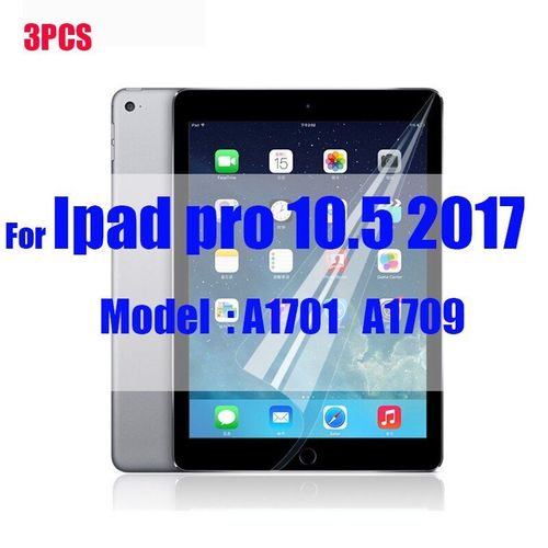 Protecteur D'écran En Pet Souple, 3 Pièces, Pour Ipad 2 3 4 Pro 11 2020 9.7 10.5 10.2 8e, Film De Protection Pour Ipad Mini 1 2 3 4 5 Air 4 10.9