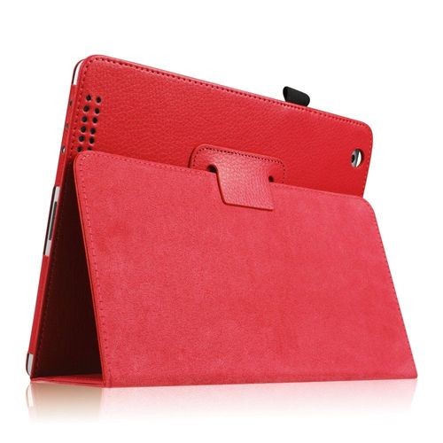 Étui En Cuir Pu Avec Support En Aluminium Pour Ipad 4 A1458 A1459 A1460, Étui Pour Tablette A1403 A1430 A1416 A1395 A1396