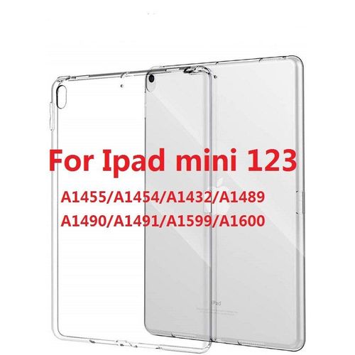 Étui Pour Tablette En Silicone Souple, Housse Transparente En Tpu Pour Ipad Mini 5 4 2 1 3 Ipad Air 2 Pro 10.5 9.7 2017 2018 2019