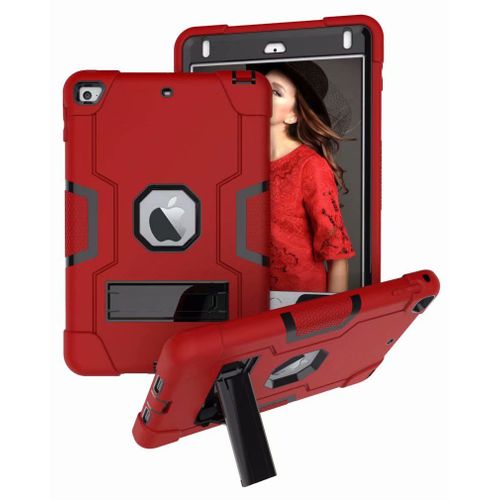 Coque En Silicone Souple + Pc Pour Enfants, Étui Antichoc Funda Capa Pour Apple Ipad Mini 5 4 Mini5 Mini4, Coque De Robot Pour Enfants, Étui Hybride Avec Béquille