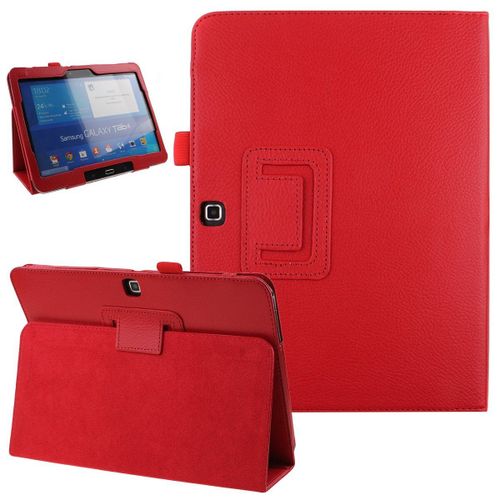 Coque À Rabat Magnétique En Cuir Pu Pour Samsung Galaxy Tab 4 10.1 T530 T535 T531, Étui Intelligent Pour Tablette Galaxy Tab 4 10.1