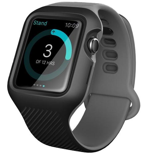 Bracelet D'unité Pour Apple Watch 3/I-Blason (42mm), Housse De Protection De Pare-Choc Hybride Haut De Gamme Avec Bandes Réglables, Nouvelle Collection 2/1