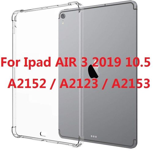 Coque En Tpu Pour Ipad Air 3 10.5 Pouces, Étui Mince Transparent En Silicone, Résistant Aux Chocs, A2152, A2123, A2153, 2019, 10.5