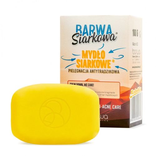 Savon Solide Anti Acnéique 100g A Base De Soufre Et Glycerine Vegetale ? Soins Pour Le Visage Ou Gommage Corps Lutte Contre Point Noir, Effet Masque Visage ? Substitut Gel Douche Homme Et Femme 