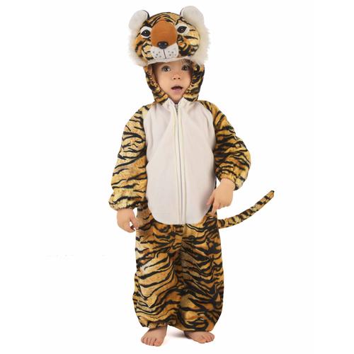 Déguisement Tigre Réaliste Enfant - Taille: 5-6 Ans (110-116cm)