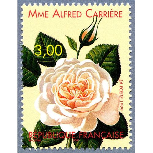 Timbre De 1999 Rose « Mme Alfred Carrière » 1879 - 3248