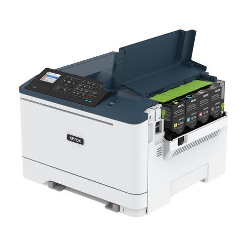 Xerox C310V_DNI - Imprimante - couleur - Recto-verso - laser - A4/Legal - 1200 x 1200 ppp - jusqu'à 33 ppm (mono)/jusqu'à 33 ppm (couleur) - capacité : 250 feuilles - USB 2.0, Gigabit LAN...