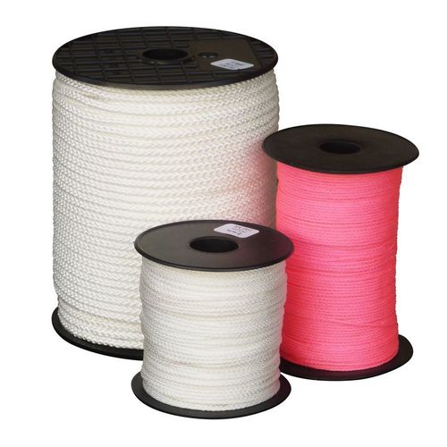 Tresse polypropylène - Blanche Ø 6 mm L100 m