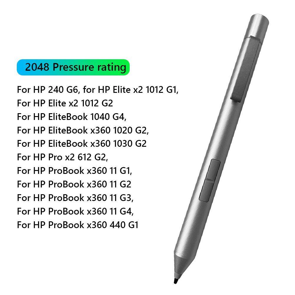 Stylet tactile actif pour tablette HP EliteBook x360 1020 1030 1040 G2 G3  G4 G5 Elite x2 1012 1013, crayon de dessin pour écran