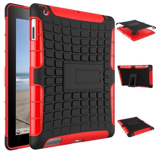 Coque Armure Antichoc Pour Tablette Apple Ipad 4, Support Antidérapant, Étui Pour Ipad 3, Ipad 2, Housse De Protection 9.7 Pouces, Combinaison Tpu Et Pc