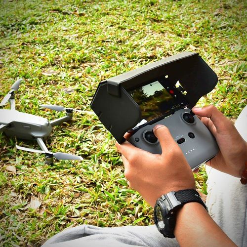 Pare-Soleil Pliable Pour Dji Mavic Air 2/Dji Mavic Mini 2, Contrôleur De Drone, Accessoire De Protection Solaire-Générique