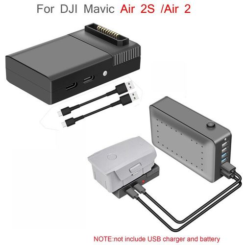 Adaptateur De Charge Usb Qc3.0 Pour Dji Air 2s/Mavic Air 2, Chargeur De Batterie, Accessoires De Drone-Générique