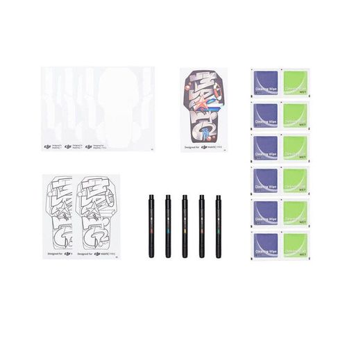 Ensemble D'autocollants Pour Drone Dji Mavic Mini, Kit Créatif Pour Bricolage, Dessin À La Main, Accessoires-Générique