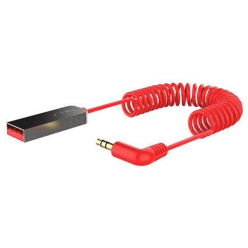 Adaptateur USB Bluetooth-Compatible5.0 Jack 3.5mm Aux, récepteur Audio sans fil, stéréo, musique, avec micro, pour haut-parleur de voiture, mains libres