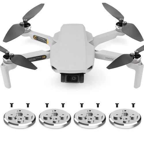 Couvercle De Protection De Moteur En Alliage D'aluminium, 4 Pièces, Anti-Poussière, Pour Drone Dji Mavic Mini-Générique
