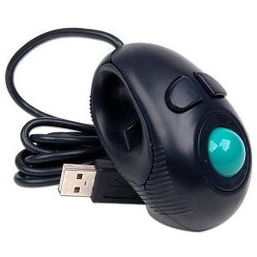 souris Trackball numérique sans fil 2.4GHz, Design ergonomique, utilisation des doigts, souris optique portative