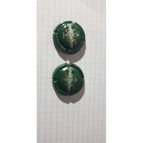 A Voir ! Lot Interessant De 2 Anciennes Capsules Canard Duchene !