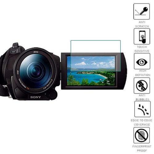 Protecteur D'écran Lcd En Pet, 3 Pièces, Film De Protection Souple Pour Sony Fdr-Ax700 Fdr-Ax100e Fdr-Ax45/Ax60/Axp55 Dv Caméra Vidéo