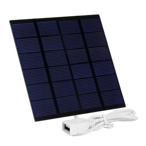 Panneau Solaire Usb En Polysilicium, Pour Voyage En Plein Air, Bricolage, Pour Éclairage, Téléphone Portable, Cellules Solaires, Voiture, Yacht, Chargeur De Batterie