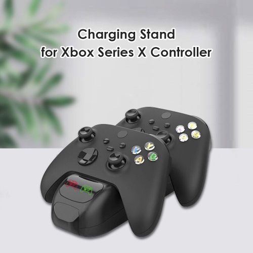 Double Station De Charge Rapide Pour Manette De Jeu Xbox Sx, Support Avec 2 Batteries