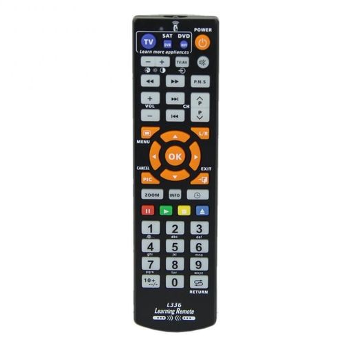 télécommande intelligente universelle avec fonction d'apprentissage, mémoire permanente pour TV, magnétoscope, CBL, DVD, VCD, CD, HI-FI, SAT-T