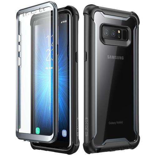 Coque Antichoc Intégrale, Robuste Et Transparente, Avec Protection D'écran Intégrée, Pour Samsung Galaxy Note 8, Série I-Blason Ares