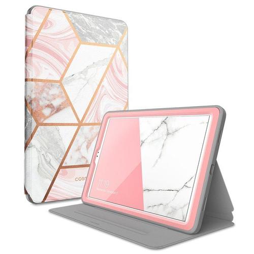 Coque Hybride Pour Samsung Galaxy Tab A 10.5, Coque 2018 (Sm-T590/T595/T597) I-Blason Cosmo, Coque Hybride Complète Avec Protecteur D'écran Intégré