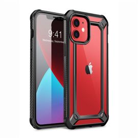Coque Pour Iphone 12 Mini, 5.4 Pouces (2020), Compatible Ub Exo Série, Protection Hybride Premium, Pc + Tpu Transparent
